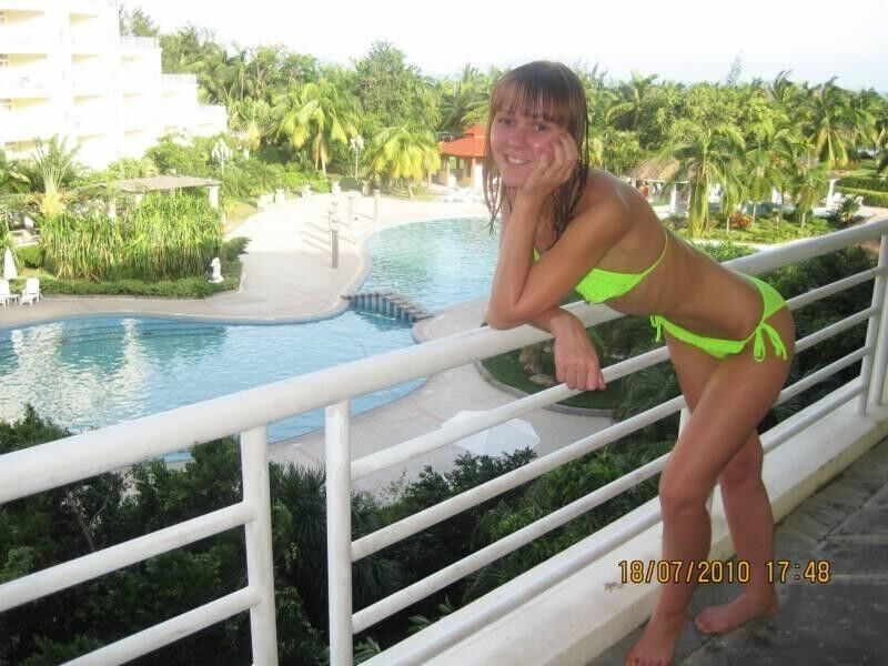 Slim Blonde Teen