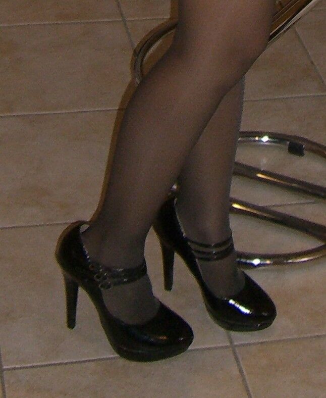 Tacones altos de novia - mis tacones altos de novia dentro y fuera