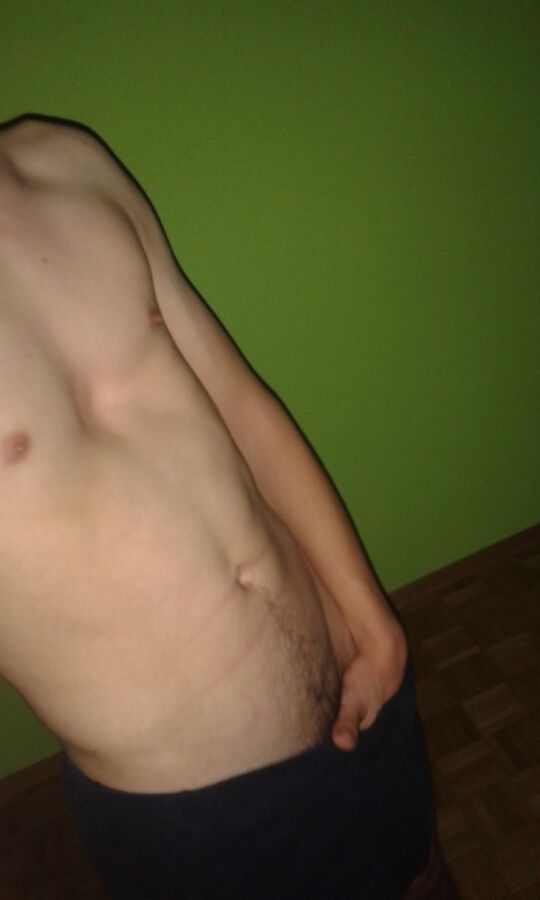 Me, young boy naked