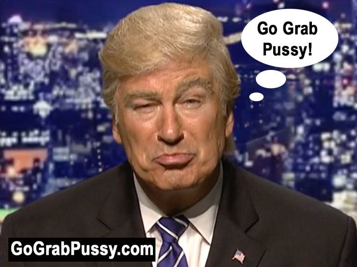 Trump Go Grab Pussy-Parodie