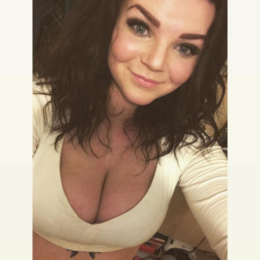 My friend Niamh and her epic cleavage