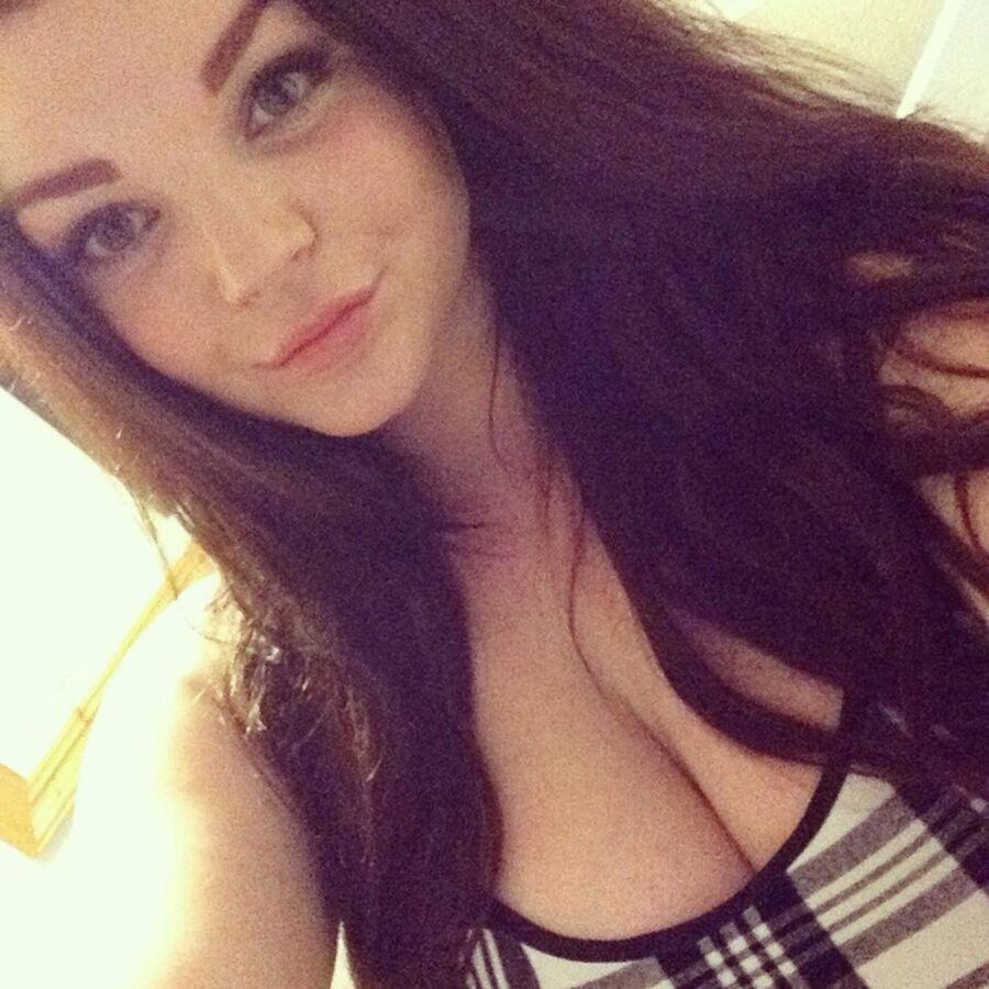 My friend Niamh and her epic cleavage