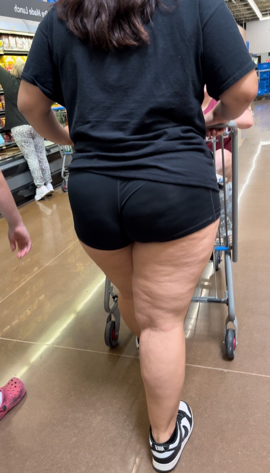 Candid Thick Thighs Big Ass Shorts