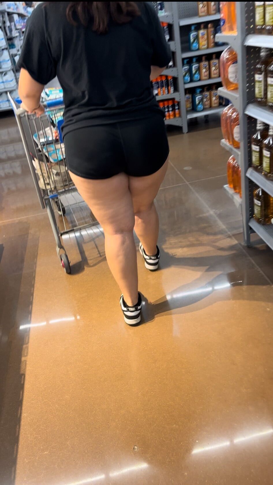 Candid Thick Thighs Big Ass Shorts