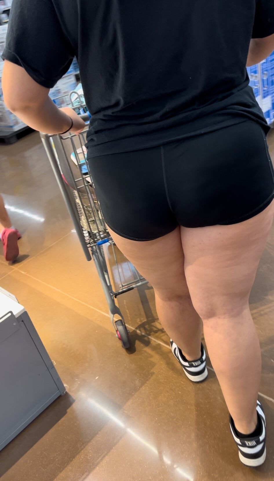 Candid Thick Thighs Big Ass Shorts