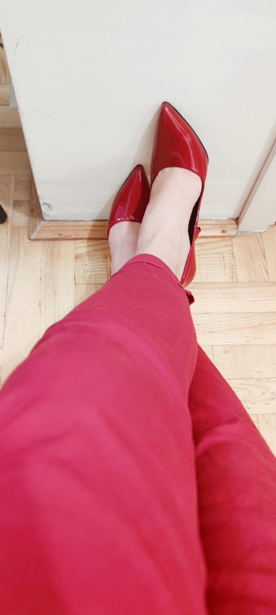 Mis tacones rojos