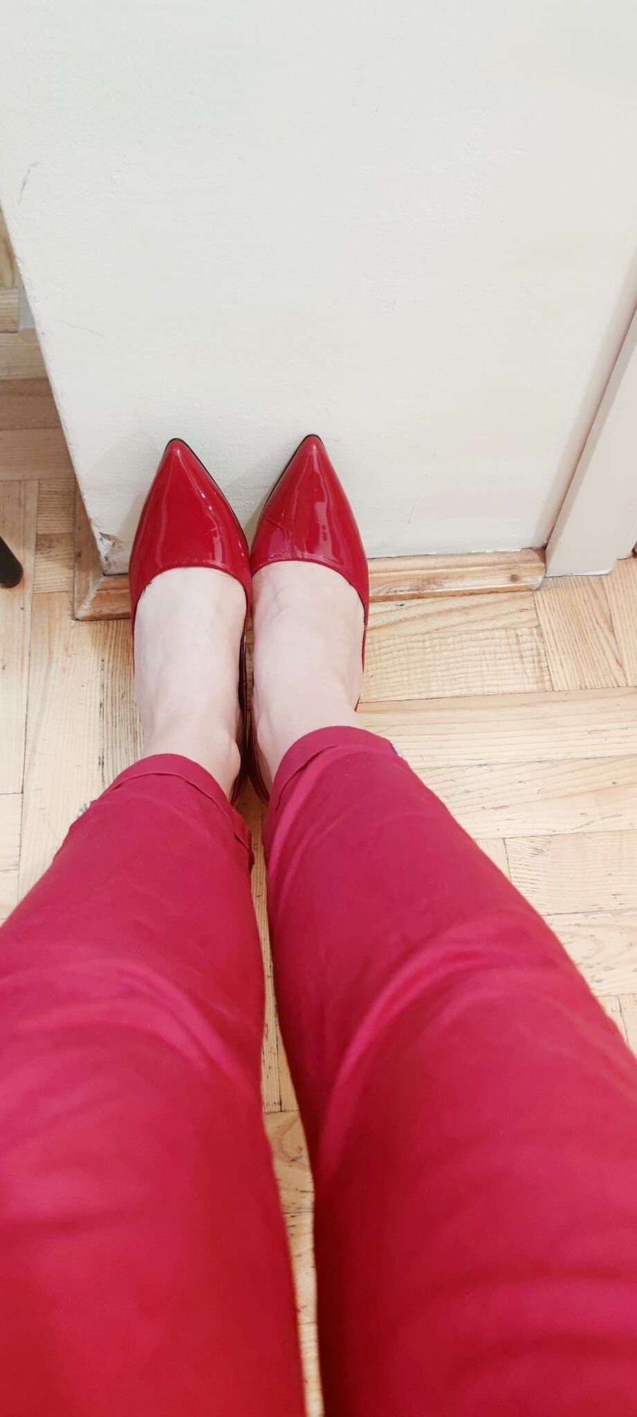 Mis tacones rojos