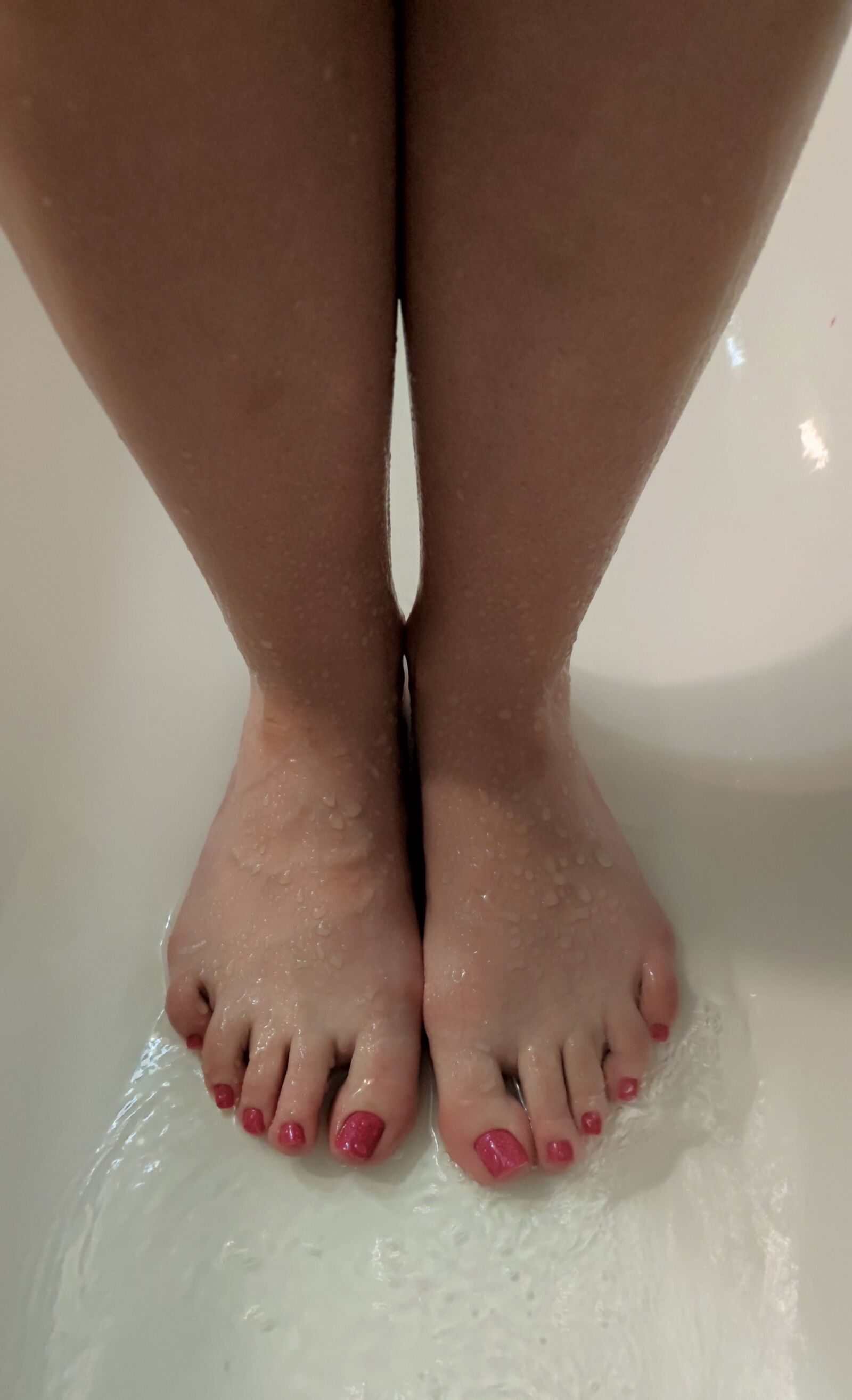 pieds de douche