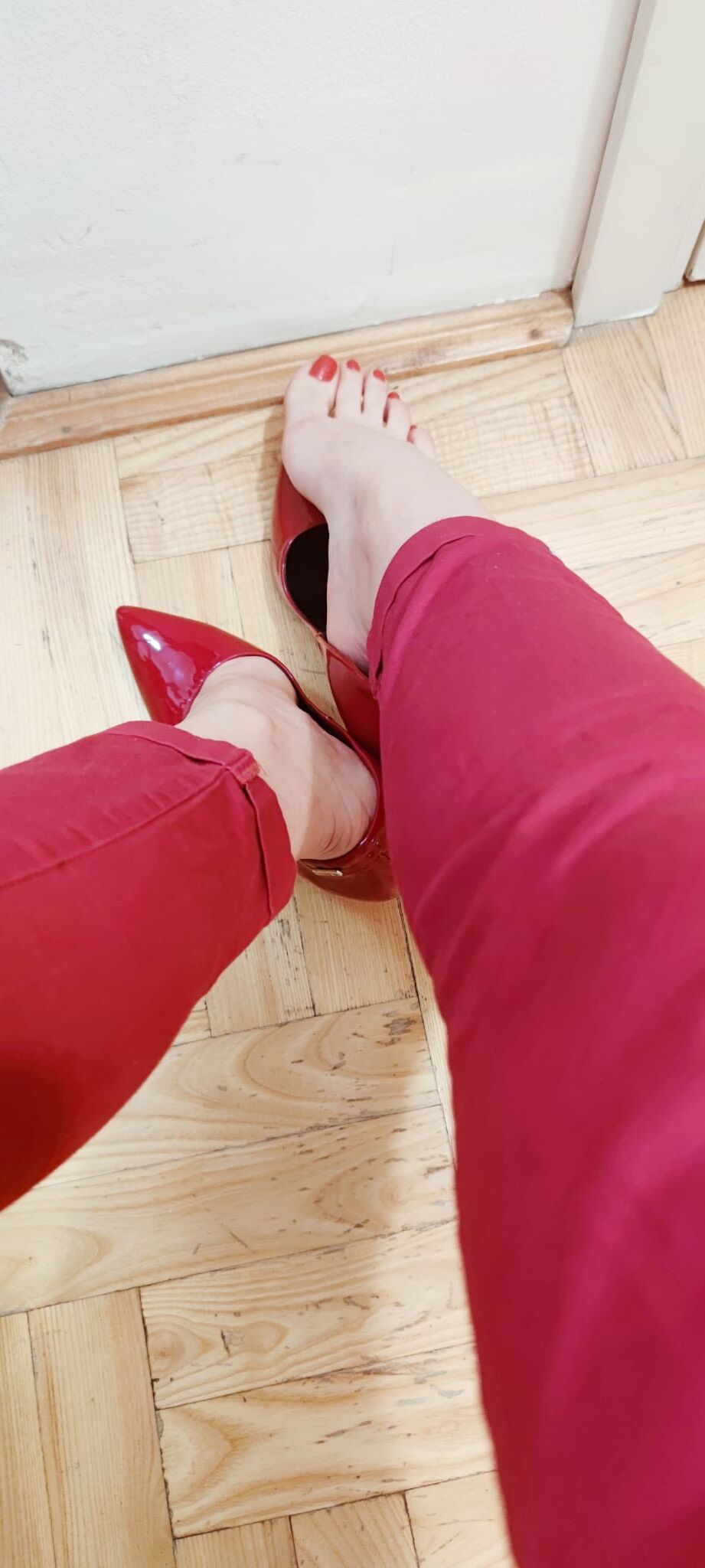 Mis tacones rojos