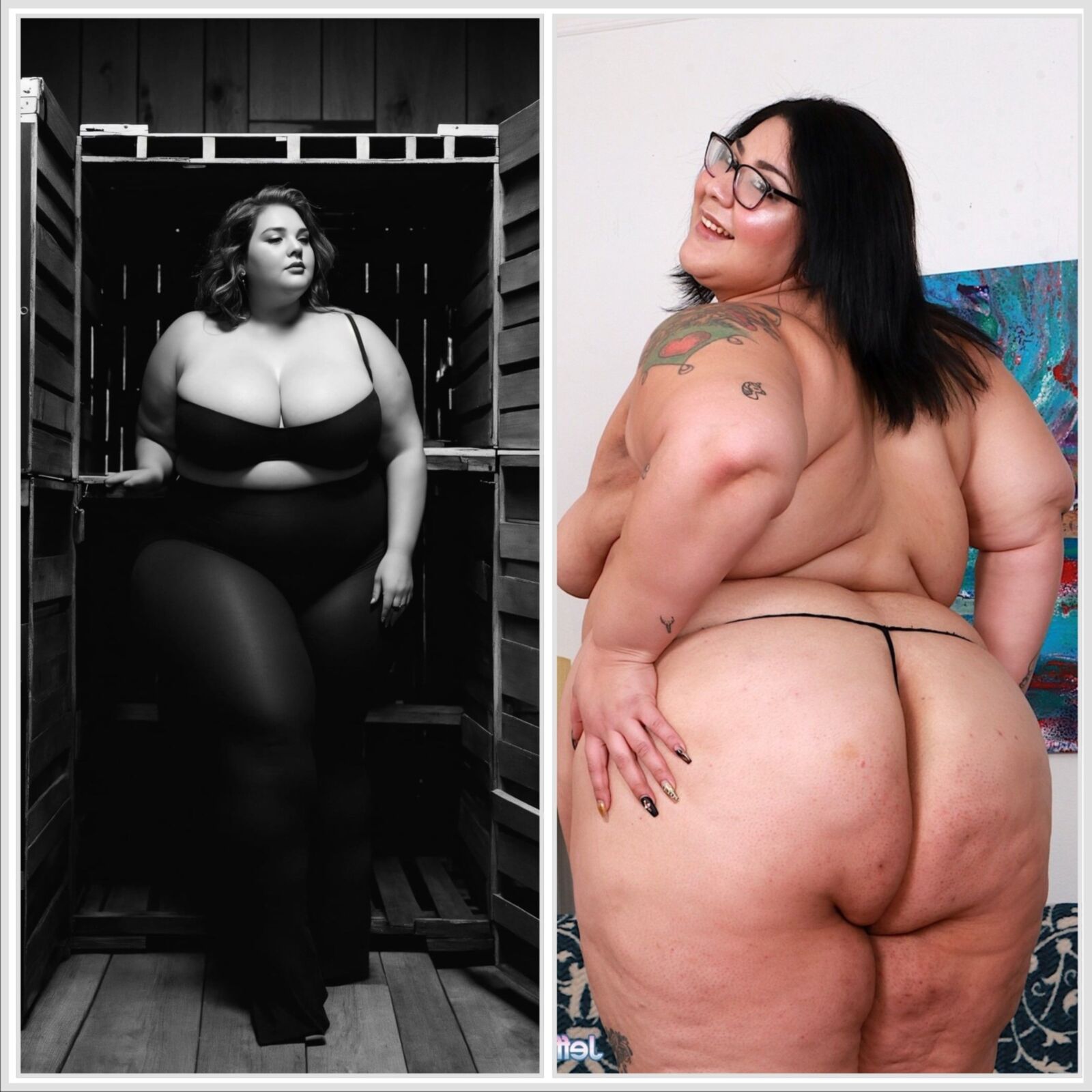 Mi hermana y su amiga bbw