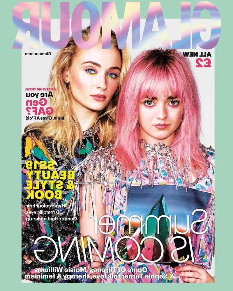 Sophie Turner et Maisie Williams 2