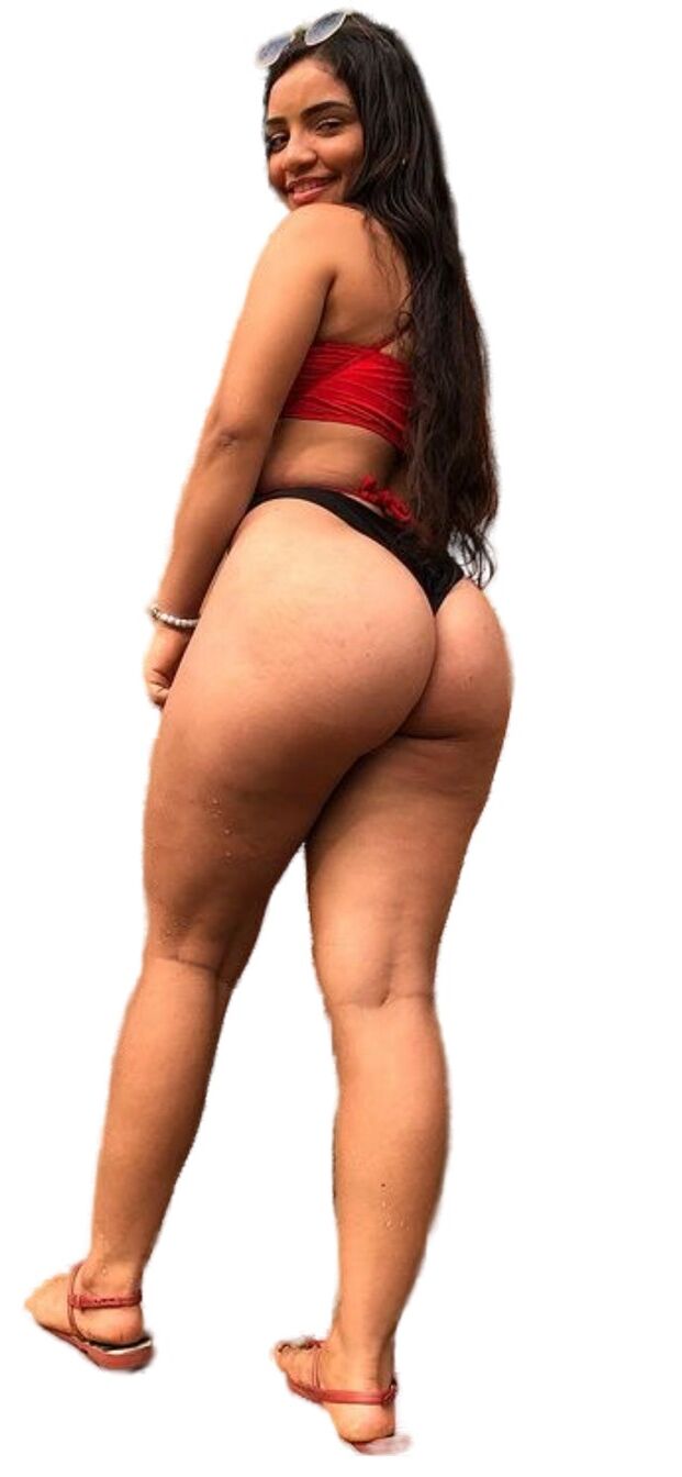 Latina Cute Big Butt Stickers 1216