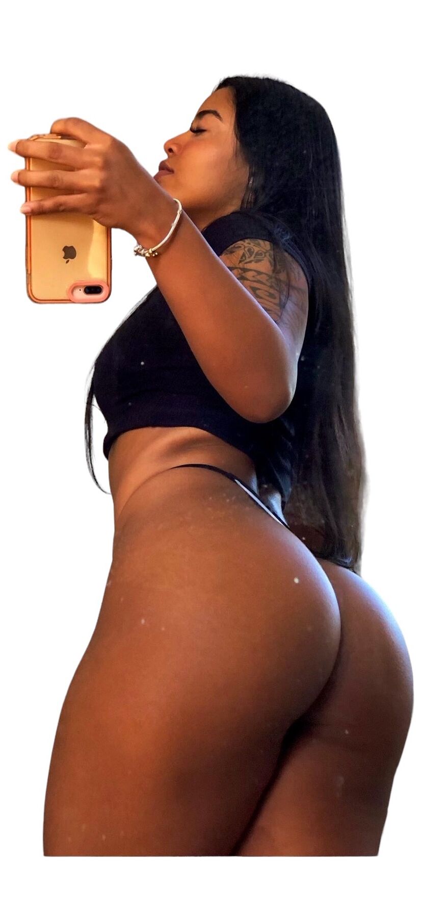 Latina Cute Big Butt Stickers 1194