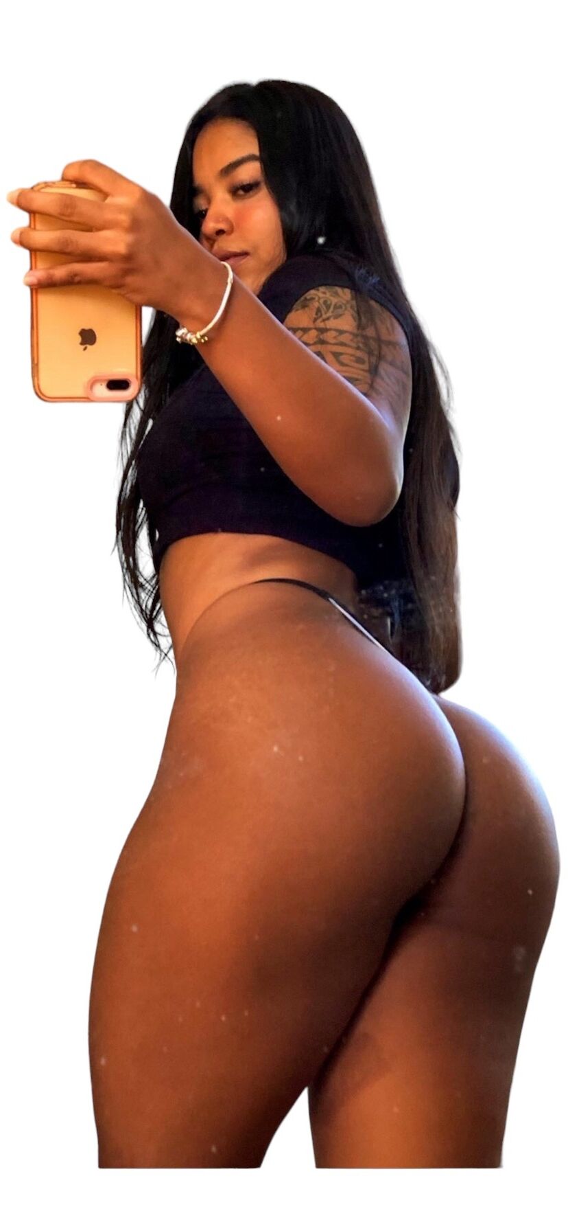 Latina Cute Big Butt Stickers 1194