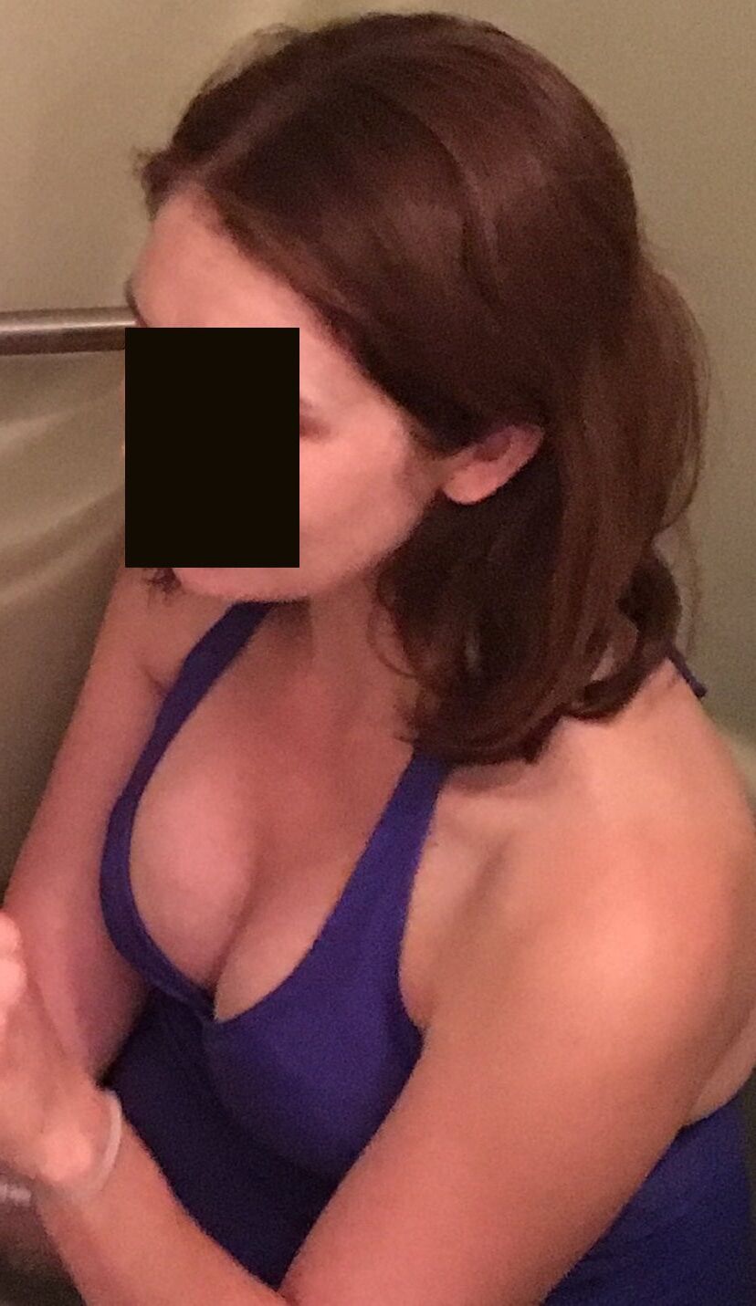 My Cute Wife with Milk-Filled Breasts... Naked and Unshaven