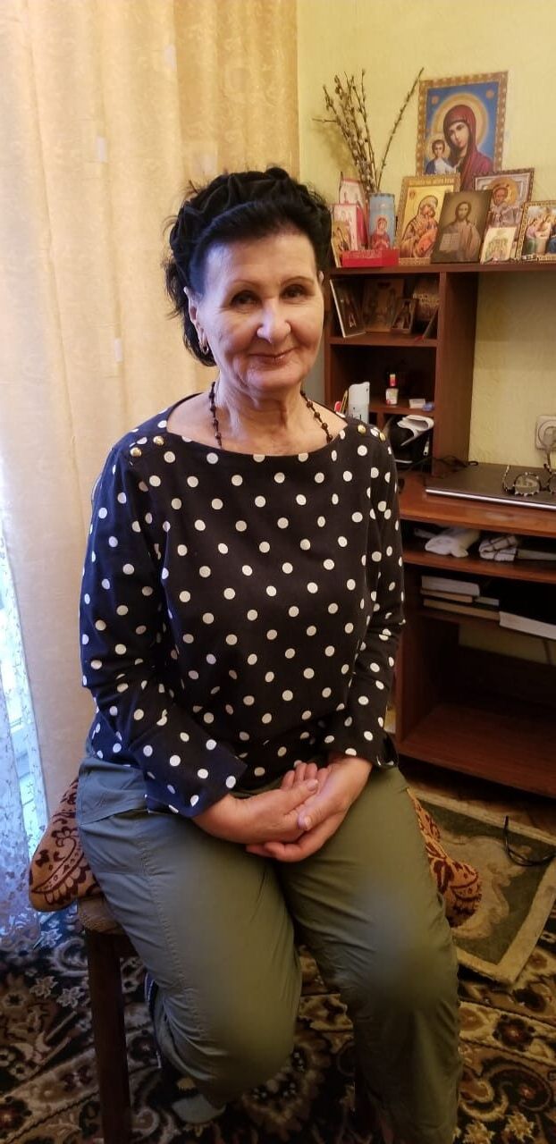 La abuela Vera de Almaty en Kazajstán