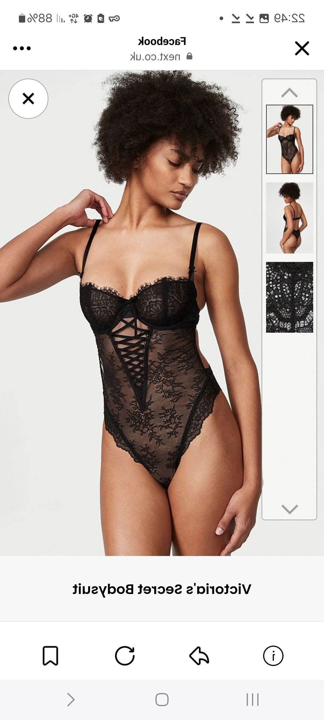 J'adore les modèles de lingerie