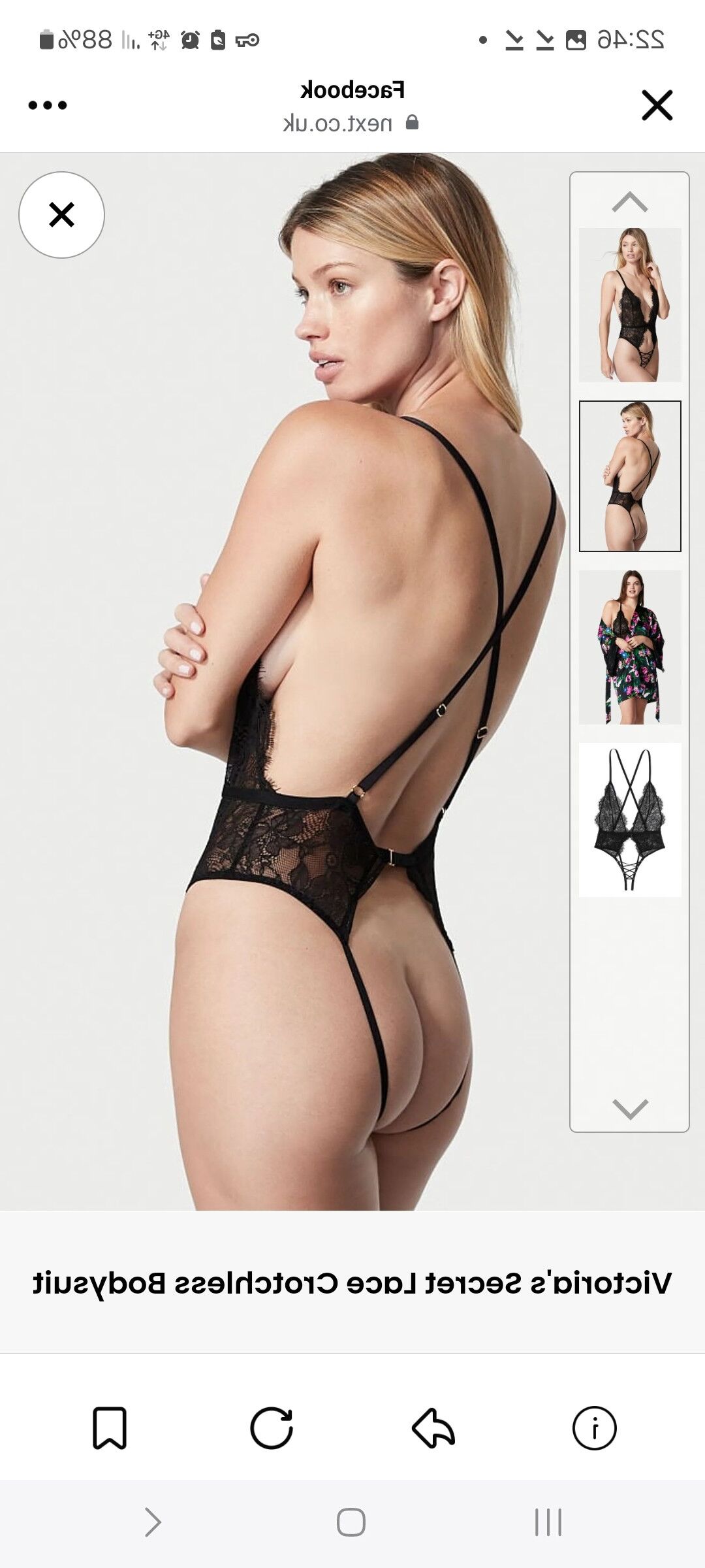 J'adore les modèles de lingerie