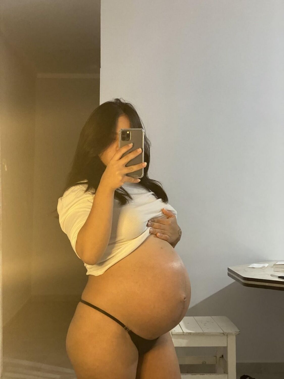 Pregnant Latina