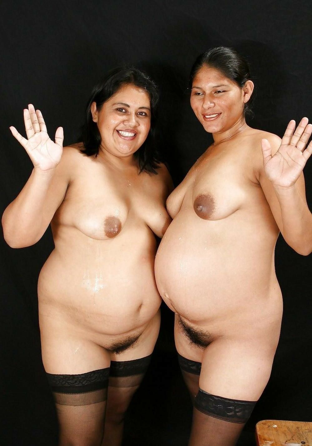 a selection of pregnant Indian ladies