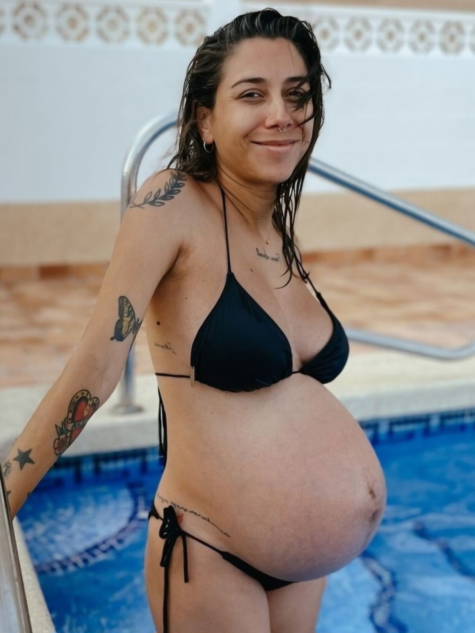 Cléo enceinte