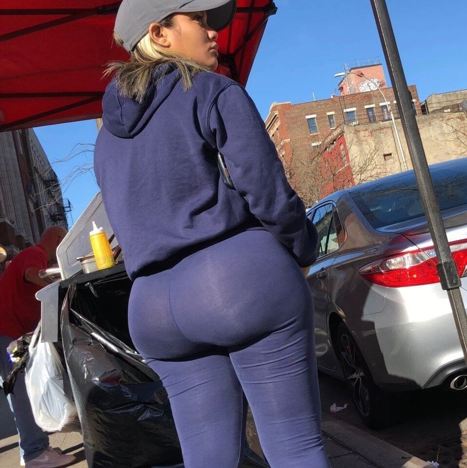 Candid PAWG asses