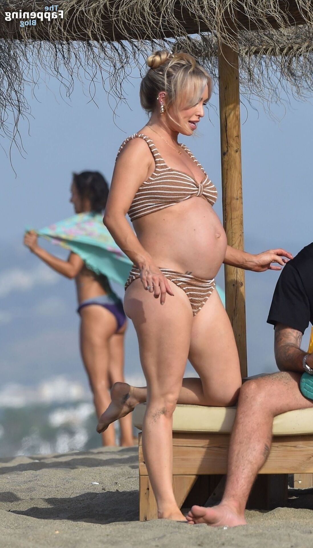 Jorgie Porter. Pregnant In Bikini Again