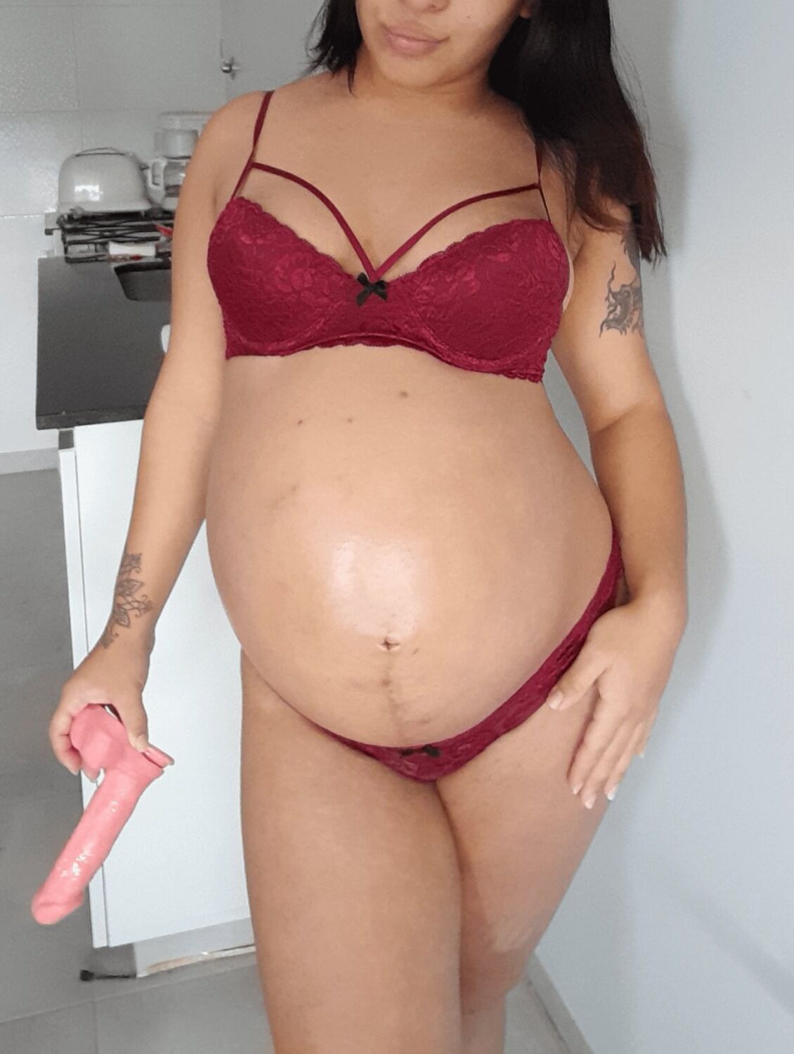 Pregnant Latina