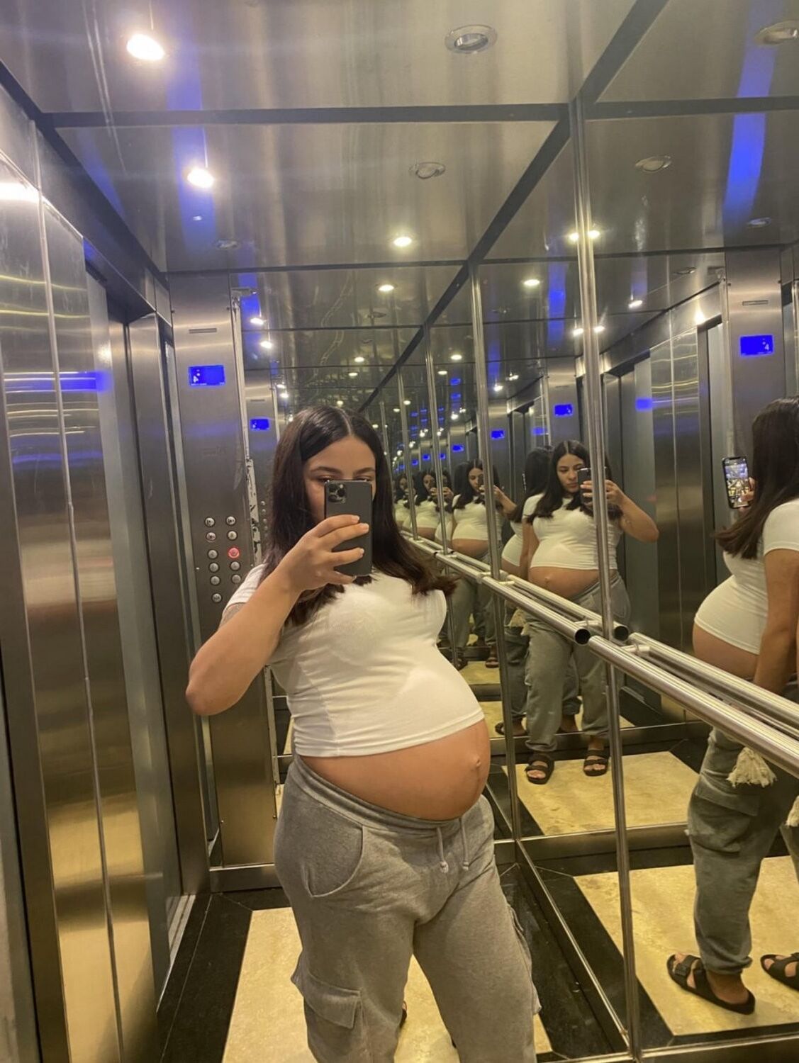 Pregnant Latina