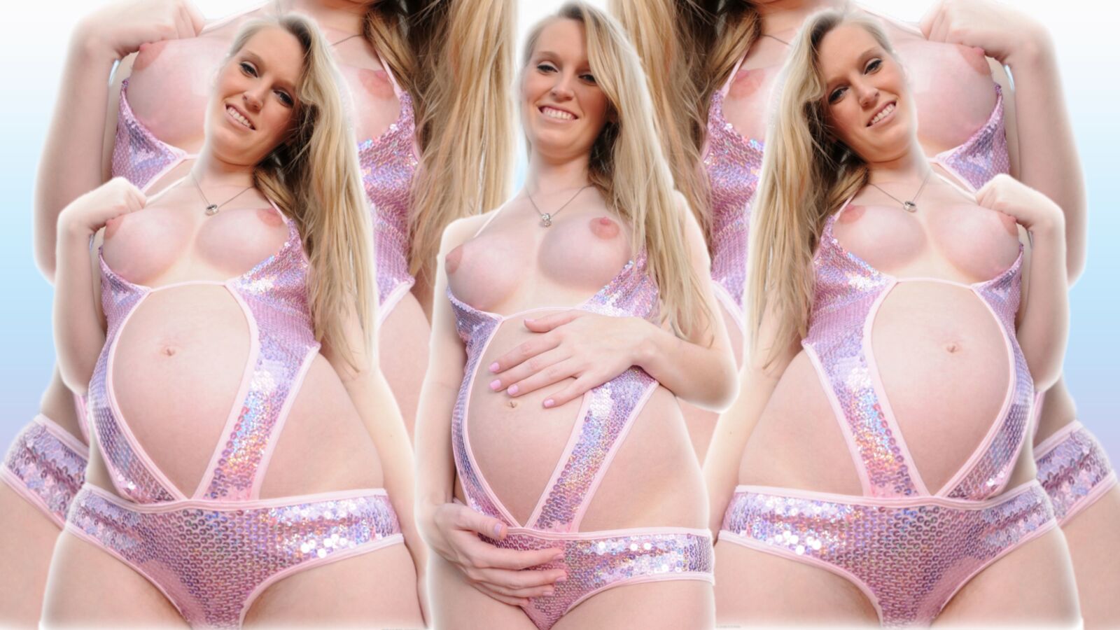 Amanda Bryant Pregnant Collage