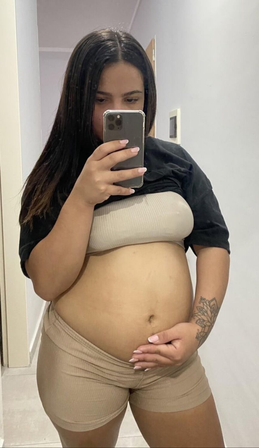 Pregnant Latina