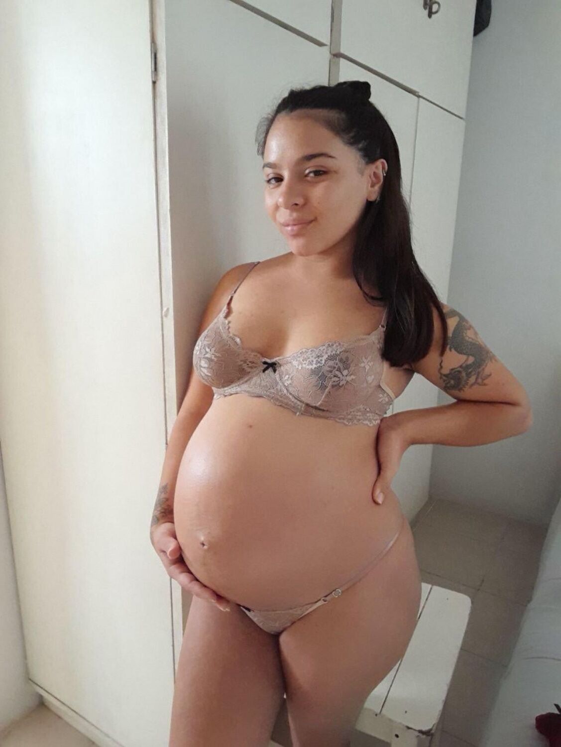 Pregnant Latina