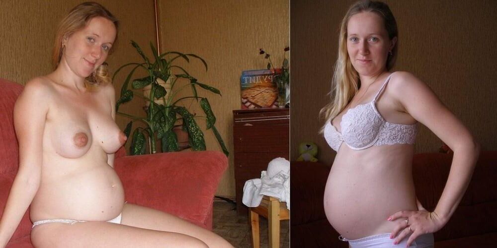 Olga enceinte de Kharkiv en Ukraine