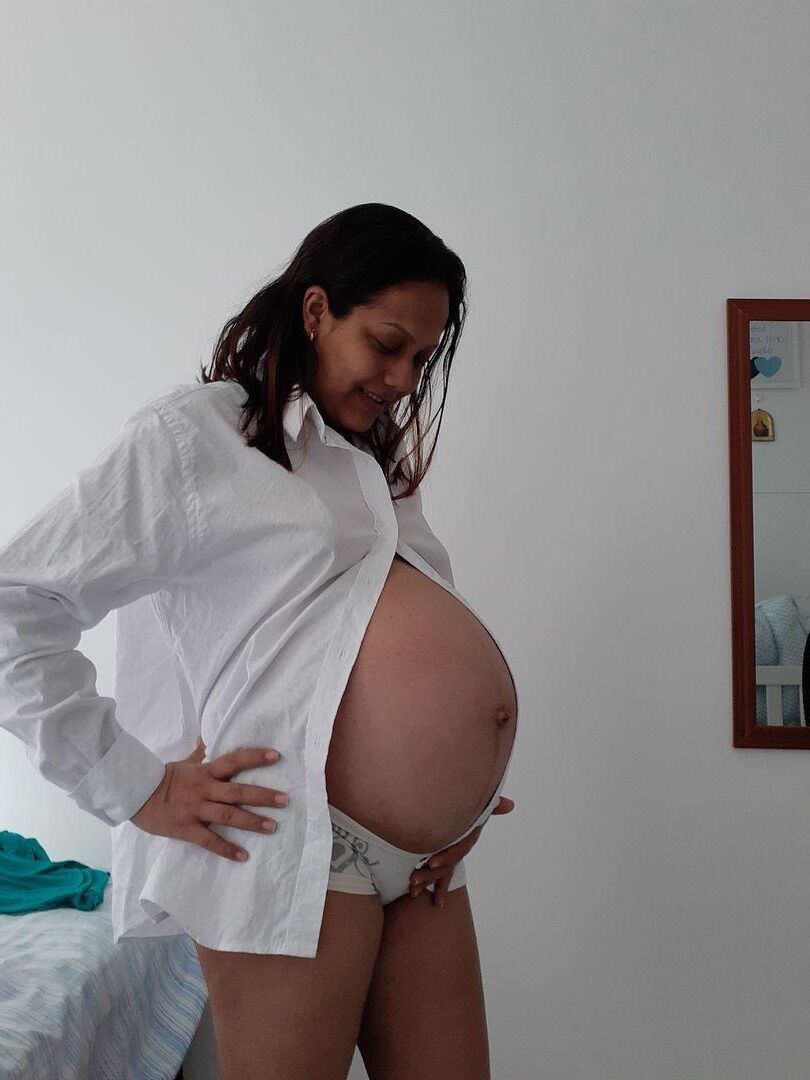 Pregnant Latina