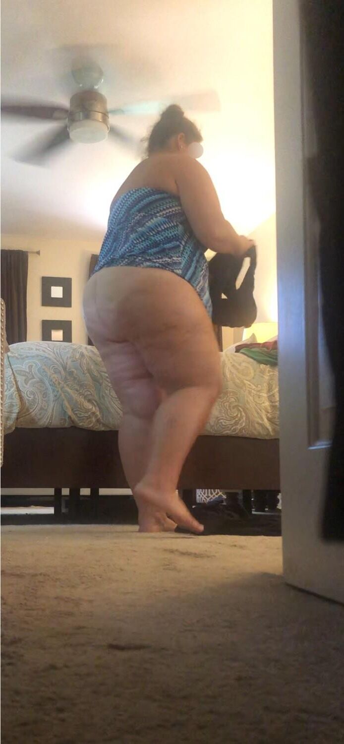 Bbw big girl bathing suit 1 