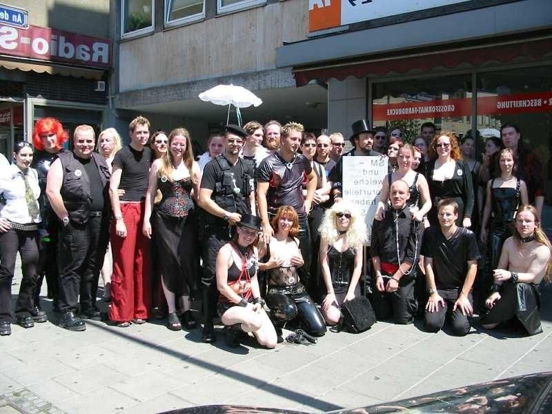 Moni au CSD 2003 à Cologne