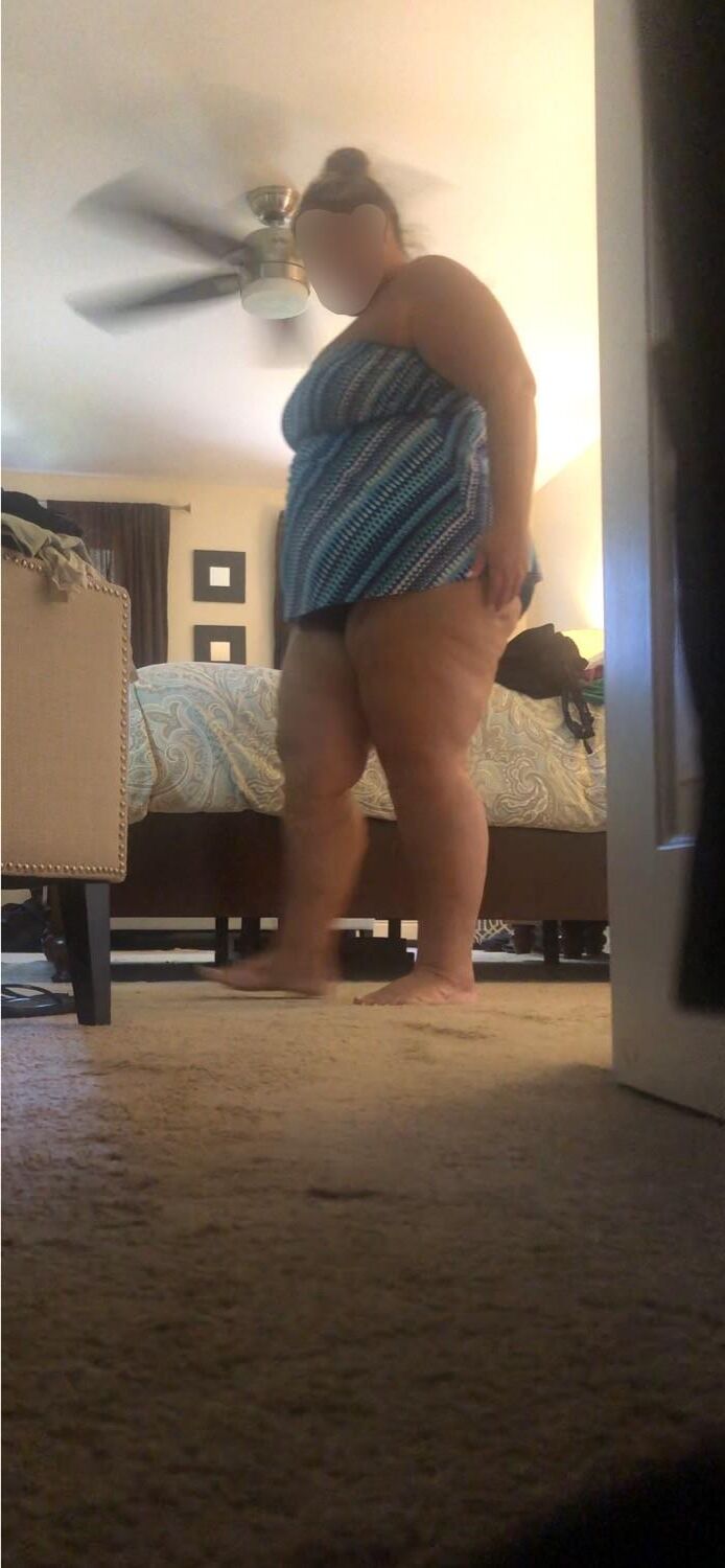 Bbw big girl bathing suit 1 