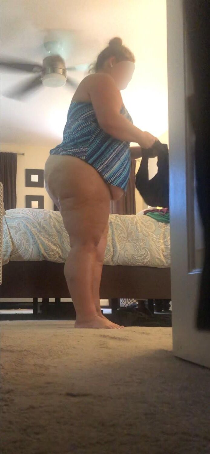 Bbw big girl bathing suit 1 