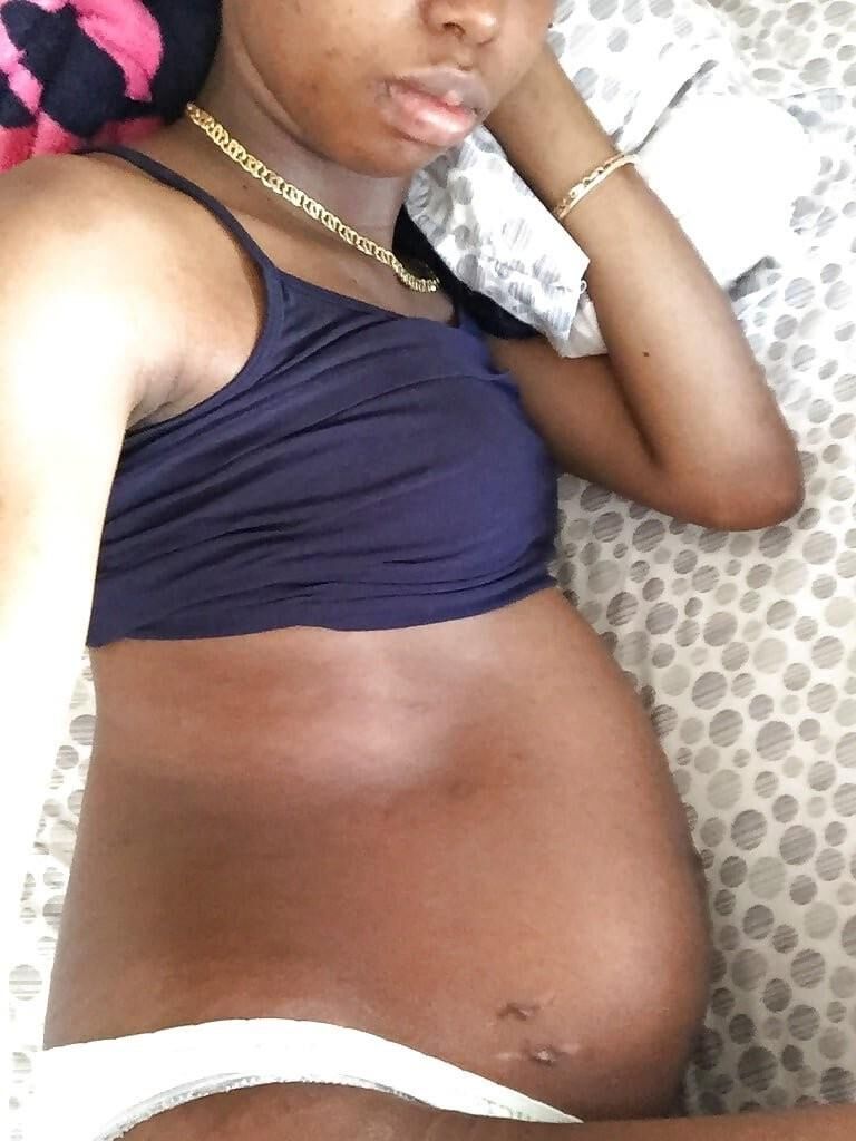 [Pregnant] black girl