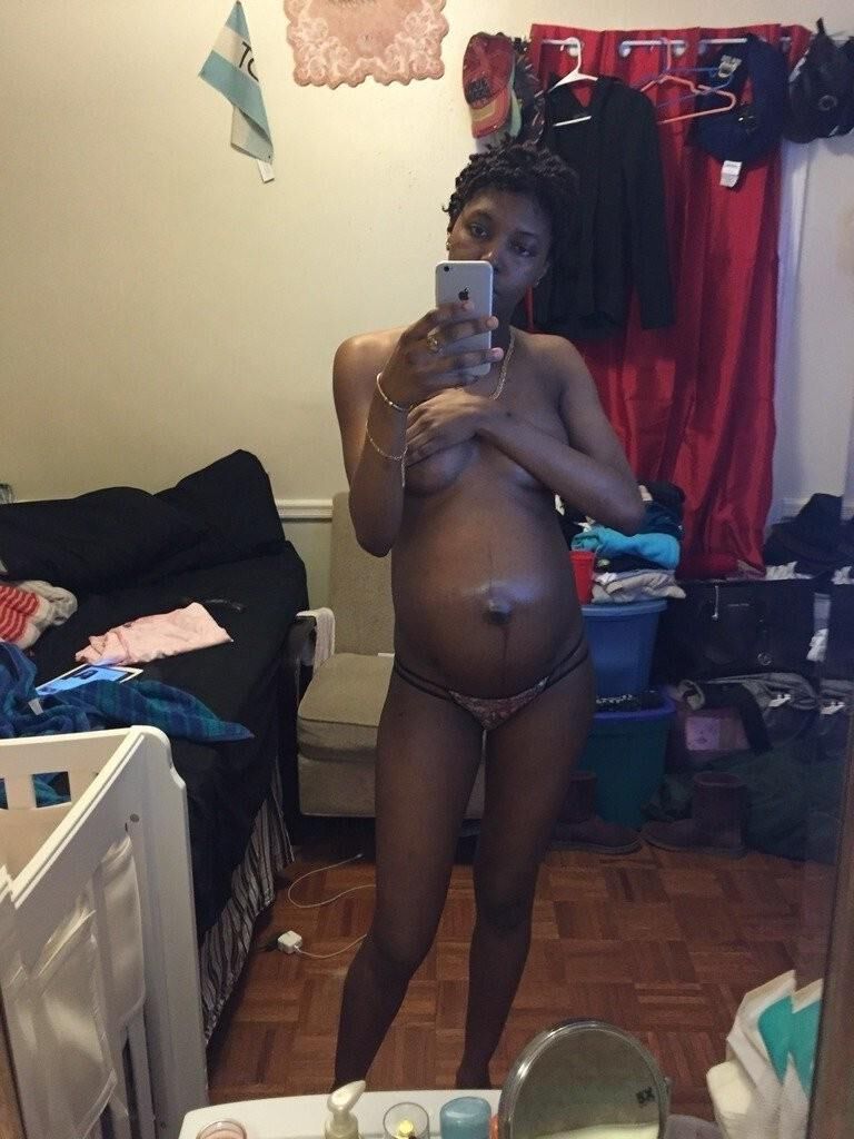 [Pregnant] black girl