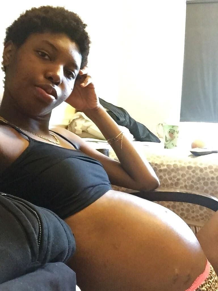 [Pregnant] black girl