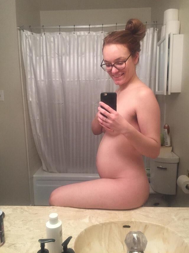 1/23~Preggers-selfies