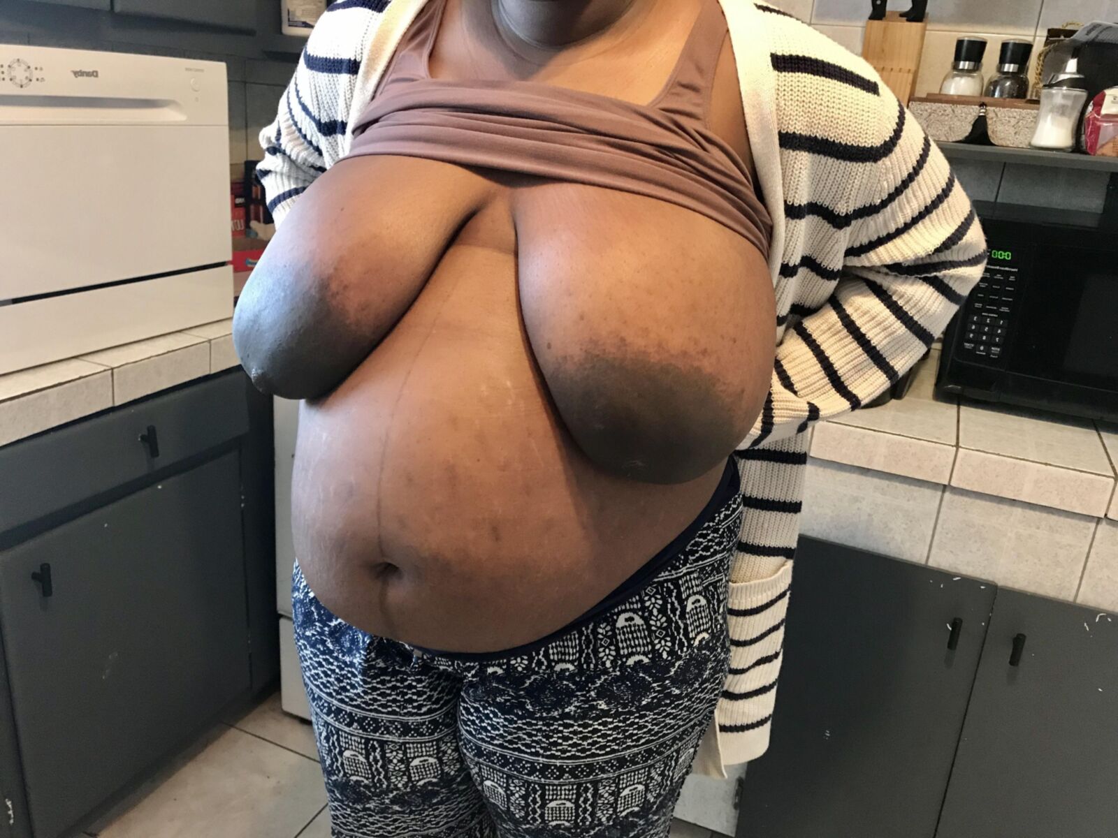 Big Black Pregnant Wife