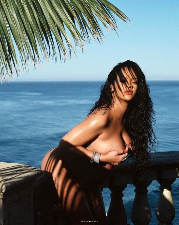 Rihanna - embarazada caliente