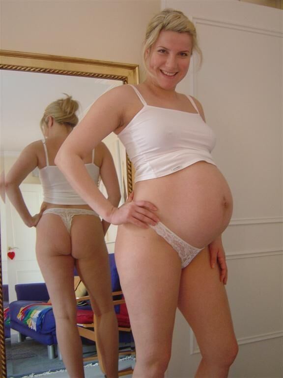 pregnant blonde