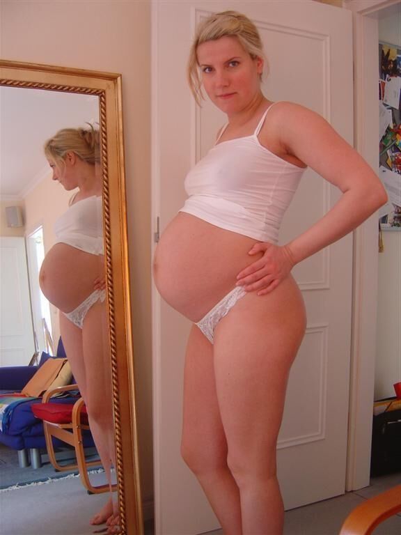 pregnant blonde