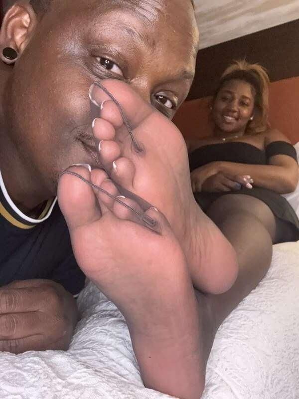 Cuffed cute feet