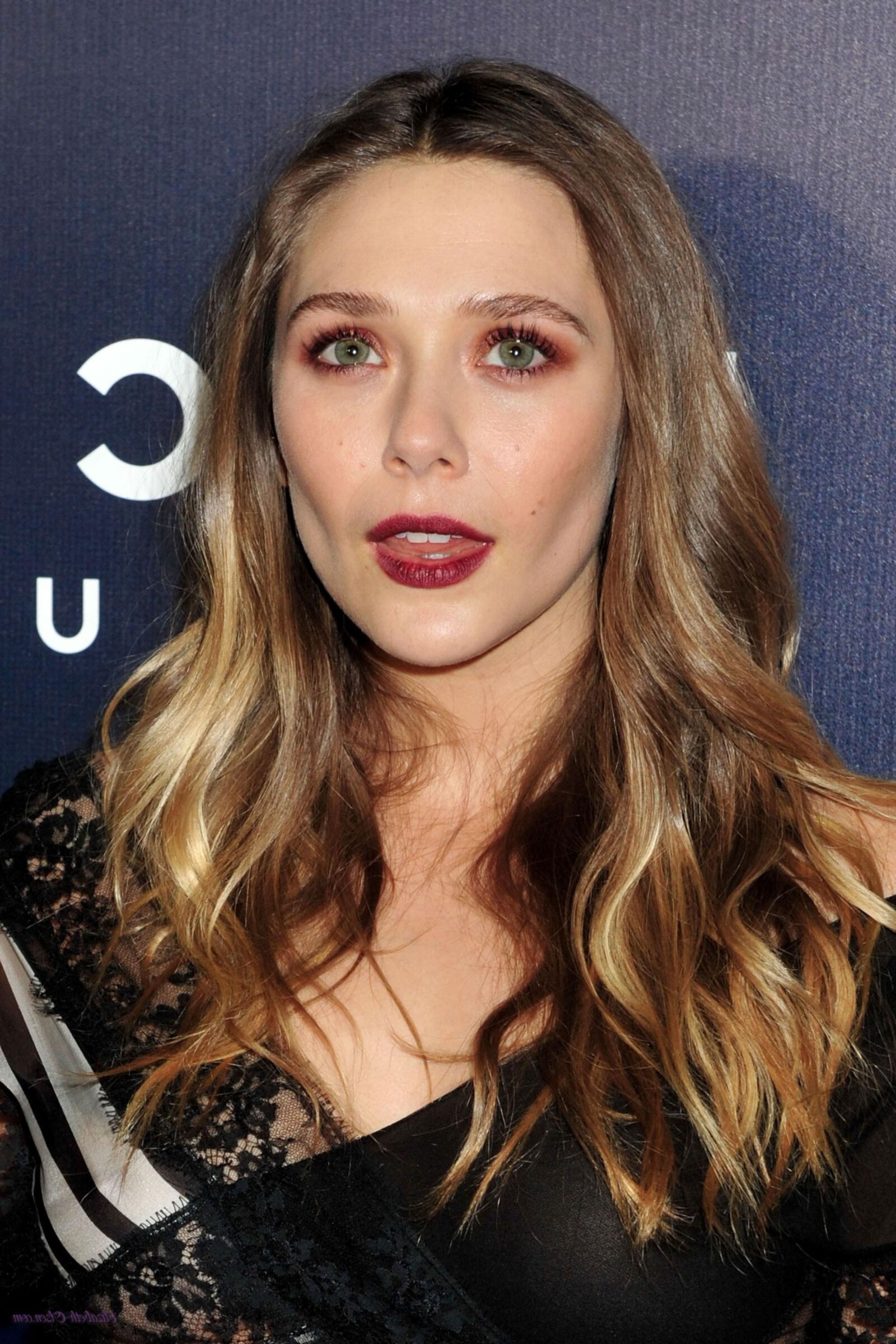 Elisabeth Olsen see thru dress shows her sweet curves