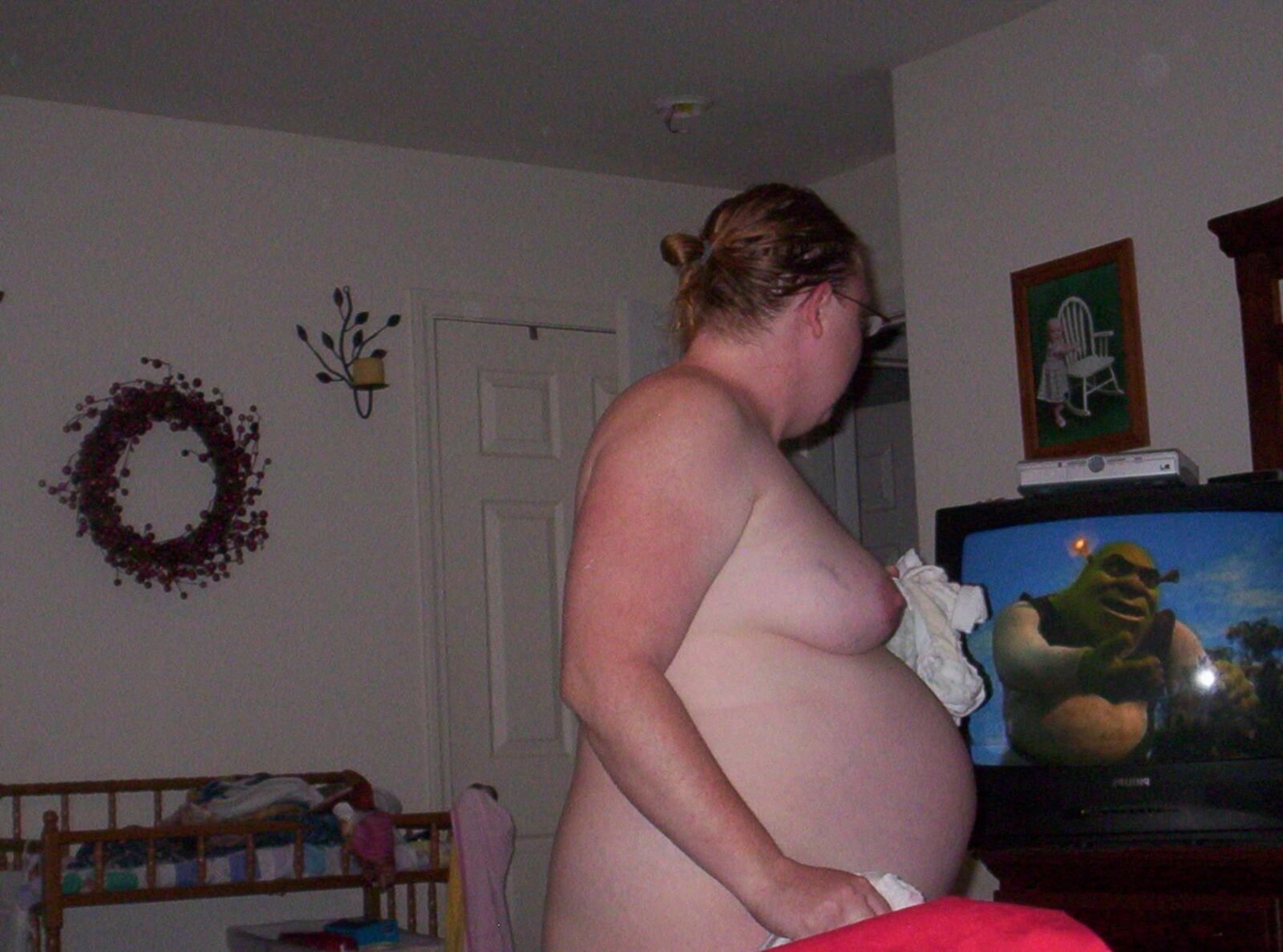 Knocked up BBW Wife