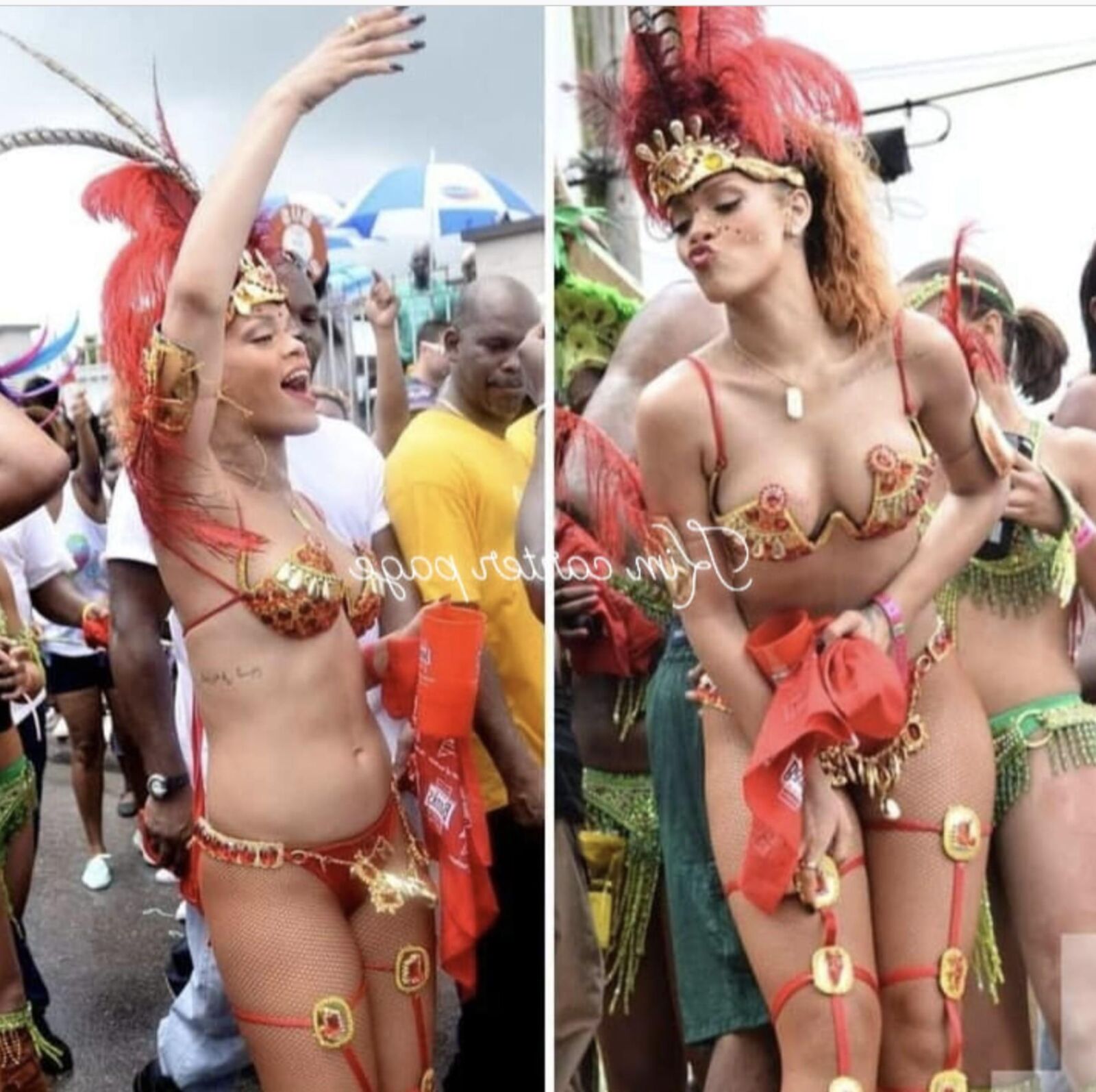 RIHANNA TETAS Y CULO